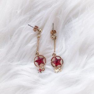 3 for $20 | Cardcaptor Sakura Star Wand Earrings
